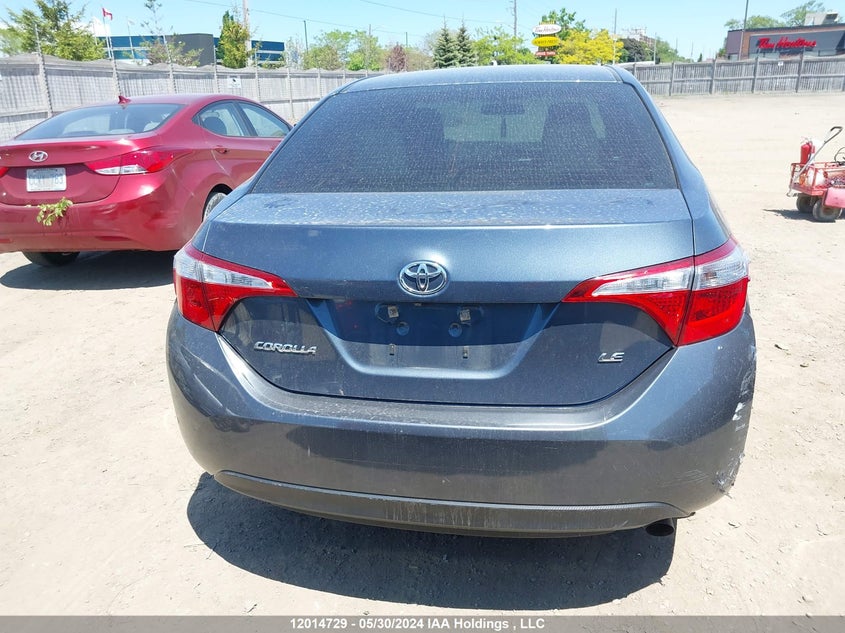 2015 Toyota Corolla Le VIN: 2T1BURHEXFC420560 Lot: 12014729