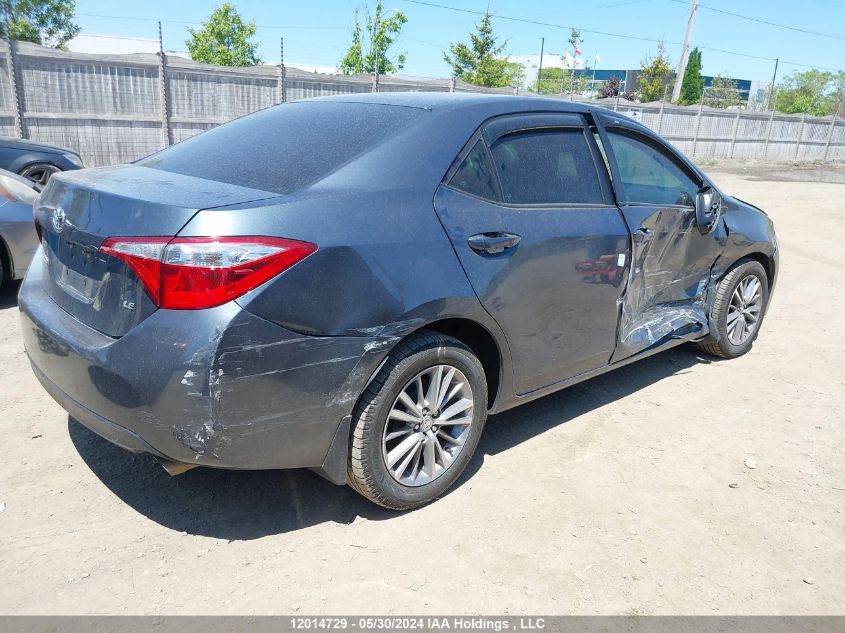 2015 Toyota Corolla Le VIN: 2T1BURHEXFC420560 Lot: 12014729