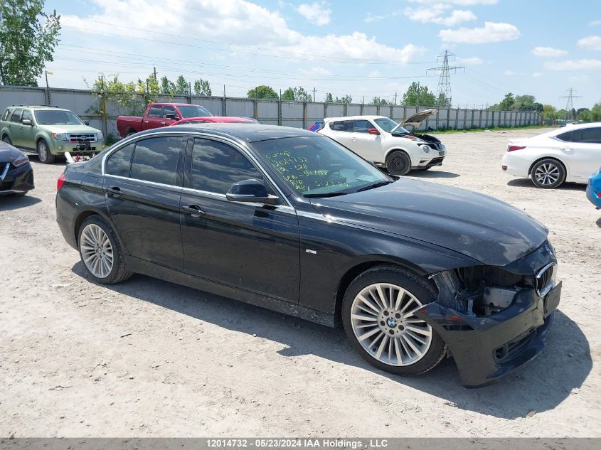 2012 BMW 3 Series VIN: WBA3A5C54CF347988 Lot: 12014732