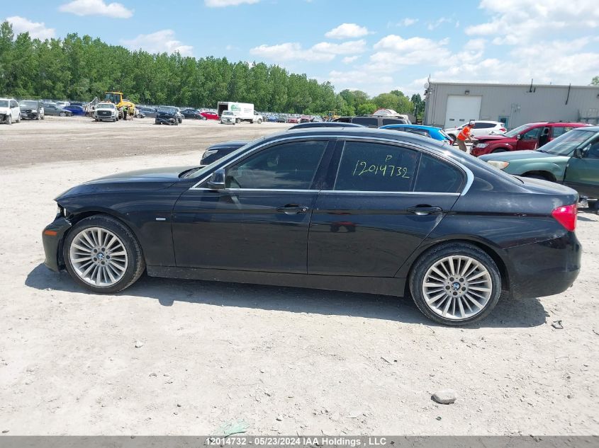 2012 BMW 3 Series VIN: WBA3A5C54CF347988 Lot: 12014732