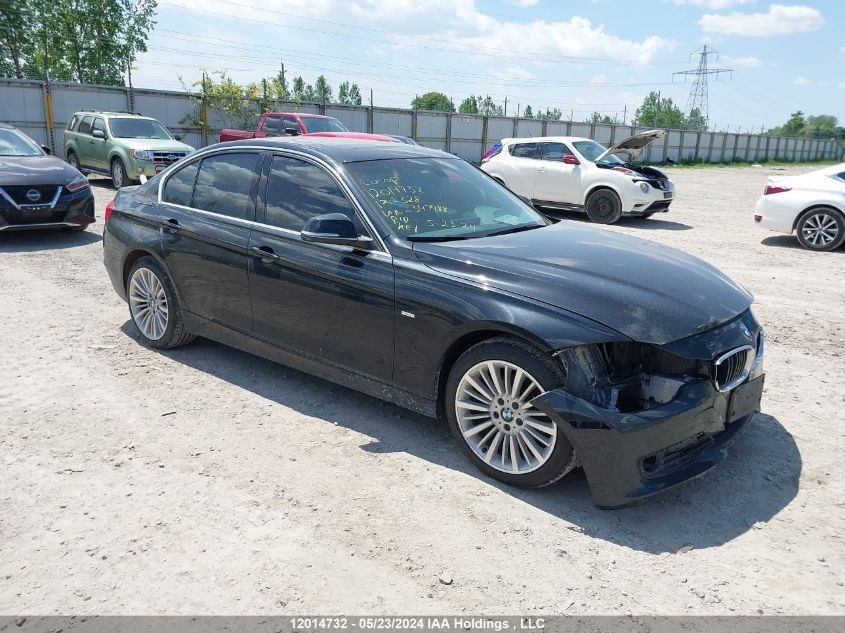 2012 BMW 3 Series VIN: WBA3A5C54CF347988 Lot: 12014732