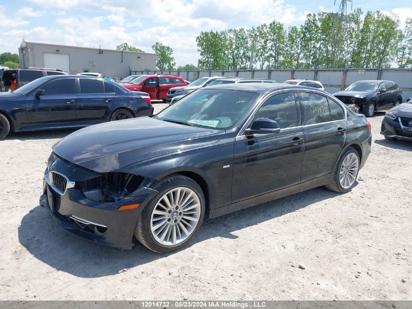 2012 BMW 3 Series VIN: WBA3A5C54CF347988 Lot: 12014732