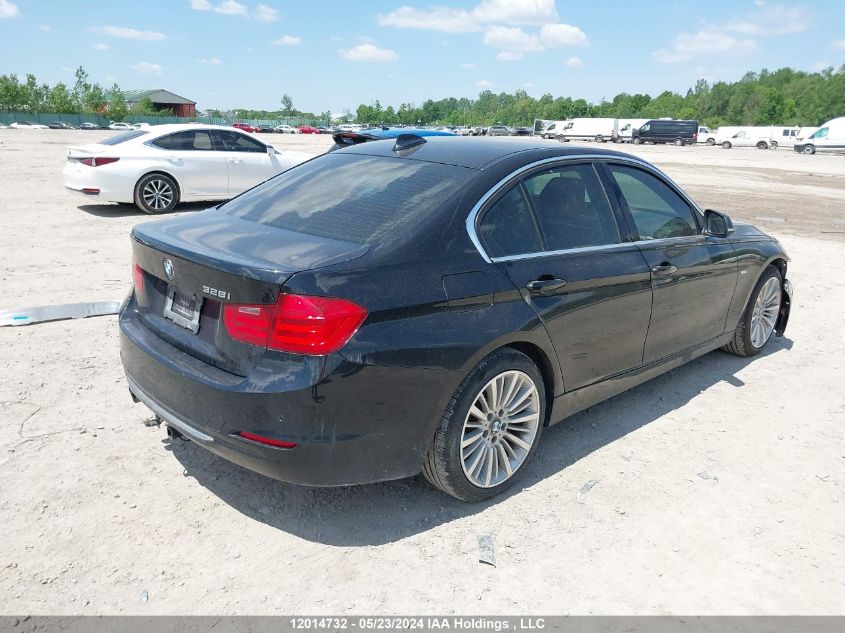 2012 BMW 3 Series VIN: WBA3A5C54CF347988 Lot: 12014732