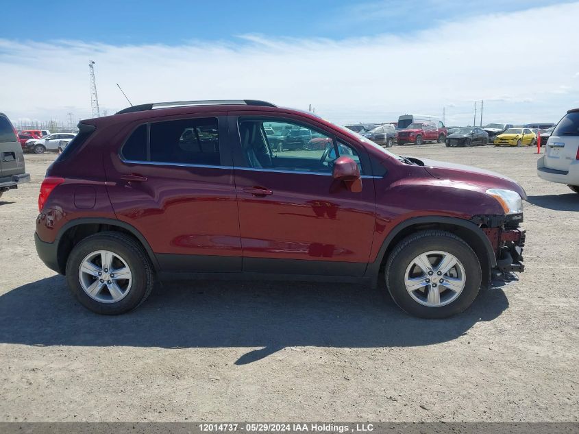 2016 Chevrolet Trax VIN: 3GNCJPSB9GL198857 Lot: 12014737