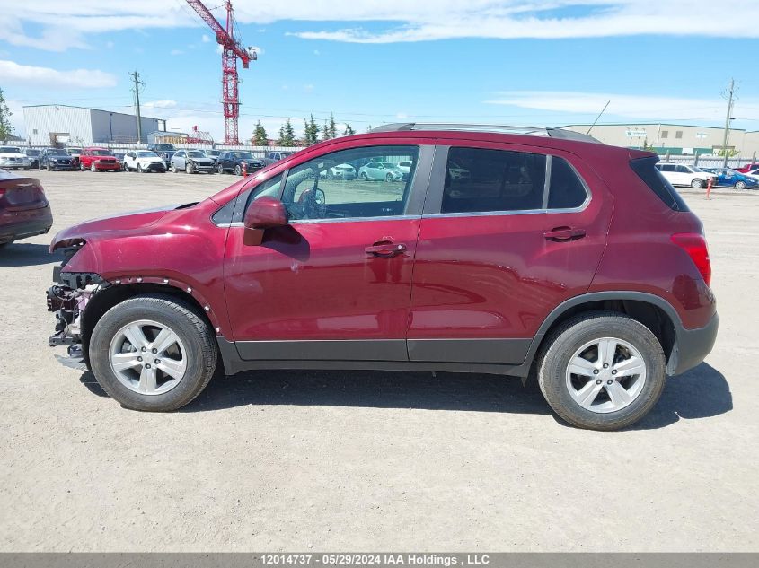 2016 Chevrolet Trax VIN: 3GNCJPSB9GL198857 Lot: 12014737