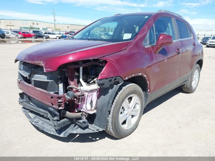 2016 Chevrolet Trax VIN: 3GNCJPSB9GL198857 Lot: 12014737