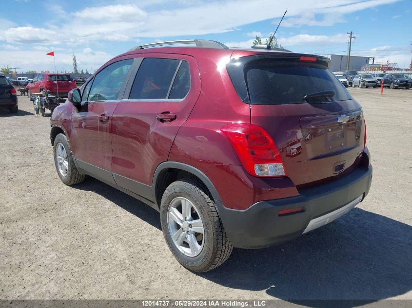 2016 Chevrolet Trax VIN: 3GNCJPSB9GL198857 Lot: 12014737