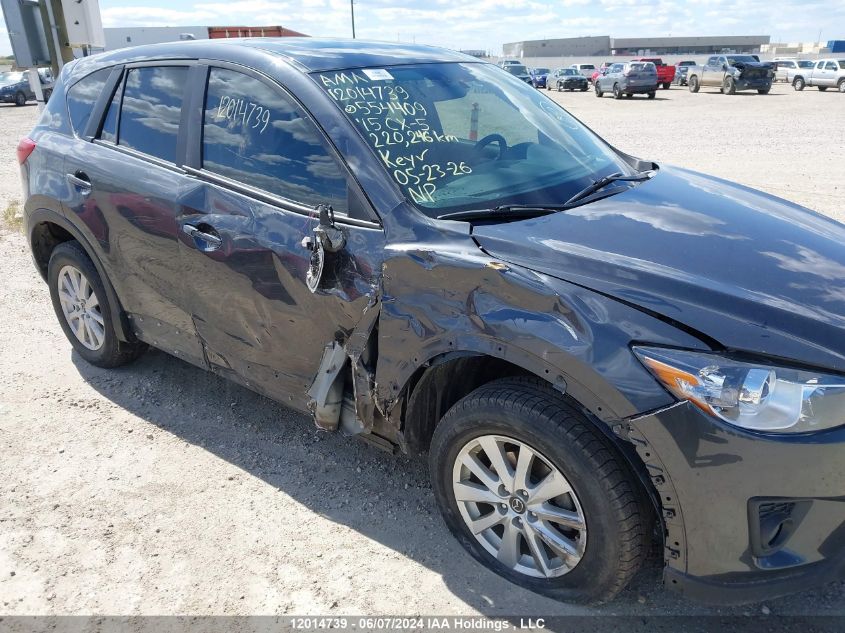 2015 Mazda Cx-5 VIN: JM3KE2CY8F0554409 Lot: 12014739