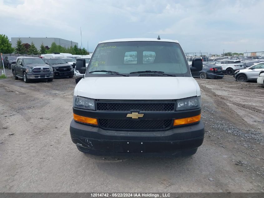 2021 Chevrolet Express Cargo Van VIN: 1GCWGBFP7M1191194 Lot: 12014742