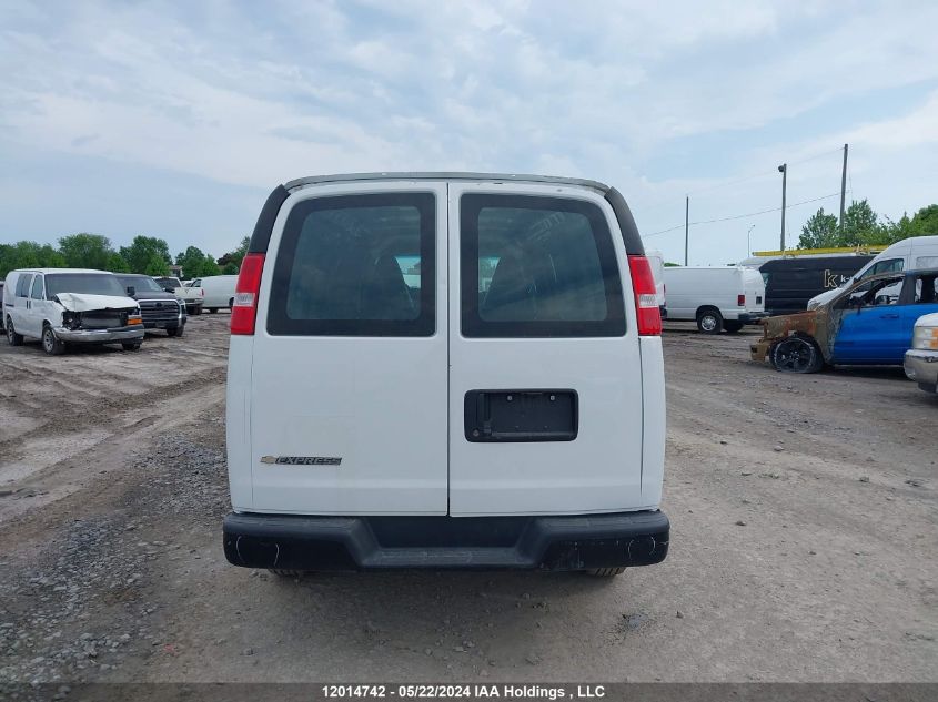 2021 Chevrolet Express Cargo Van VIN: 1GCWGBFP7M1191194 Lot: 12014742