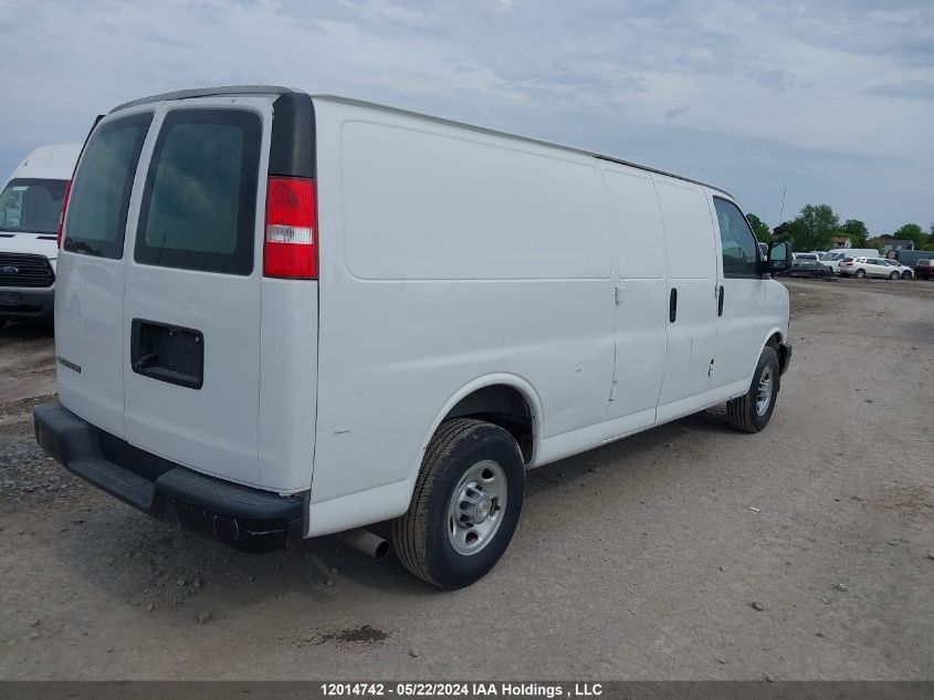 2021 Chevrolet Express Cargo Van VIN: 1GCWGBFP7M1191194 Lot: 12014742