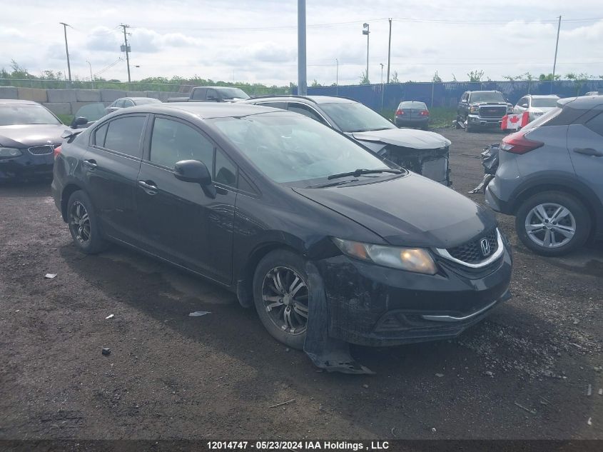 2013 Honda Civic Sdn VIN: 2HGFB2F48DH100585 Lot: 12014747