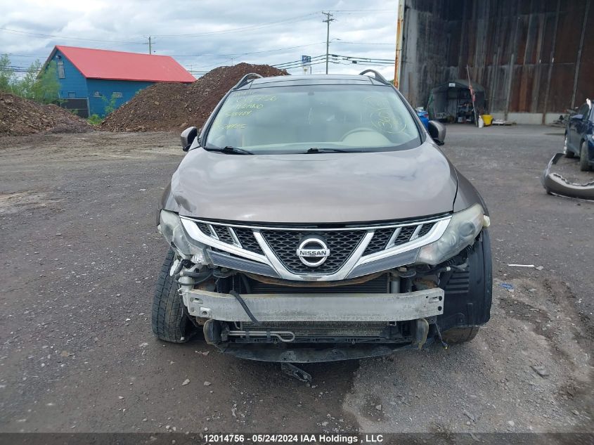 2014 Nissan Murano S/Sl/Sv/Le VIN: JN8AZ1MW1EW508484 Lot: 12014756