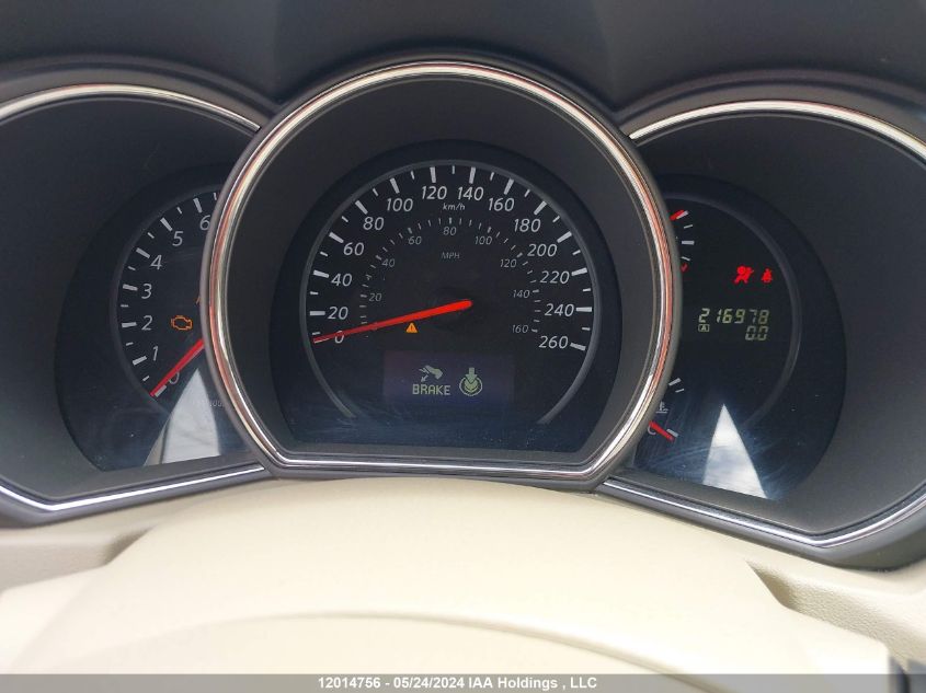 2014 Nissan Murano S/Sl/Sv/Le VIN: JN8AZ1MW1EW508484 Lot: 12014756