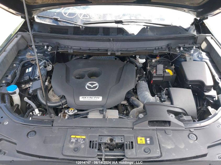 2019 Mazda Cx-9 Grand Touring VIN: JM3TCBDY5K0321848 Lot: 12014767