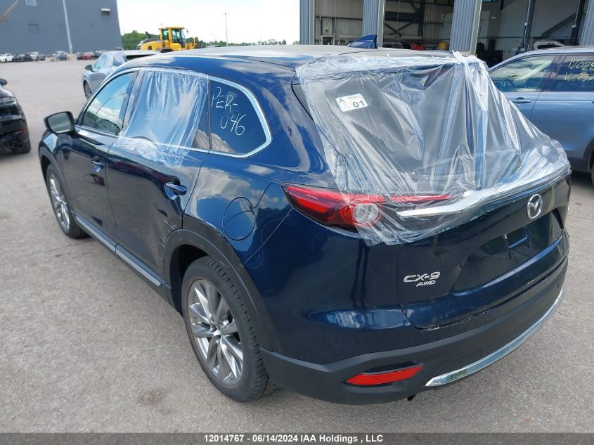 2019 Mazda Cx-9 Grand Touring VIN: JM3TCBDY5K0321848 Lot: 12014767