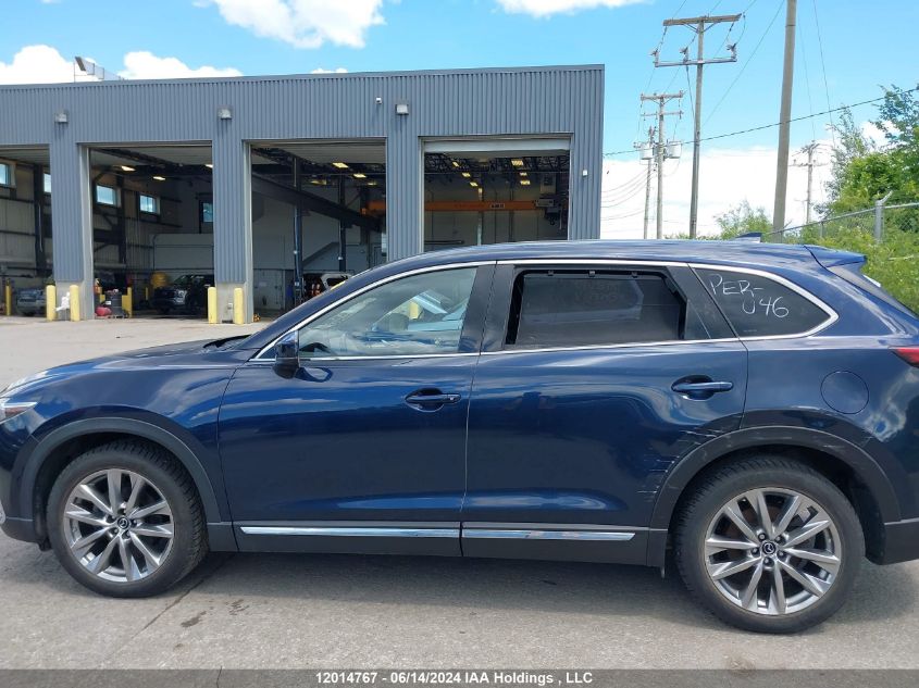 2019 Mazda Cx-9 Grand Touring VIN: JM3TCBDY5K0321848 Lot: 12014767