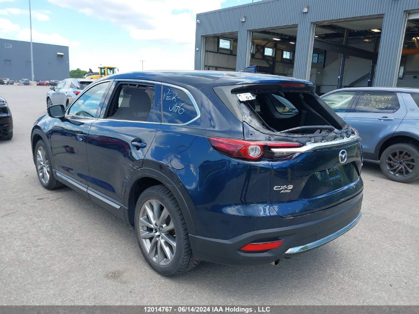 2019 Mazda Cx-9 Grand Touring VIN: JM3TCBDY5K0321848 Lot: 12014767