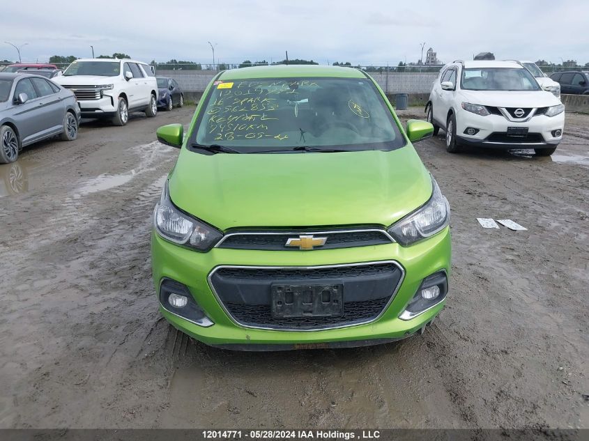 2016 Chevrolet Spark VIN: KL8CD6SA6GC562853 Lot: 12014771