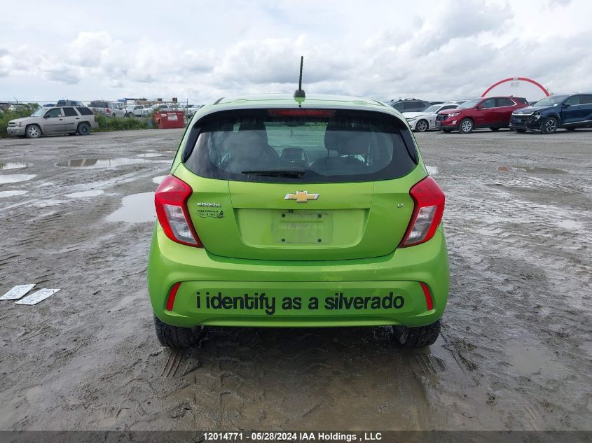 2016 Chevrolet Spark VIN: KL8CD6SA6GC562853 Lot: 12014771