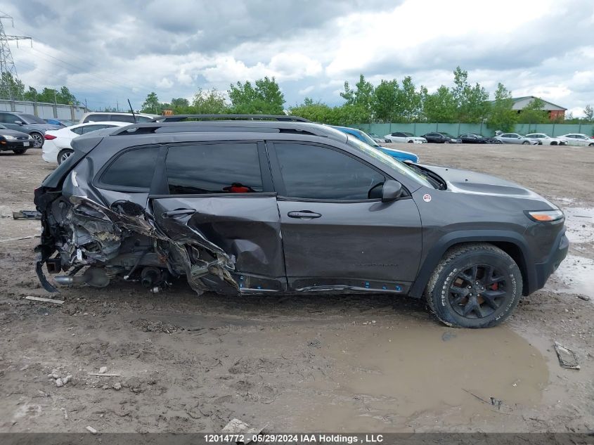 2018 Jeep Cherokee Trailhawk VIN: 1C4PJMBX2JD616659 Lot: 12014772