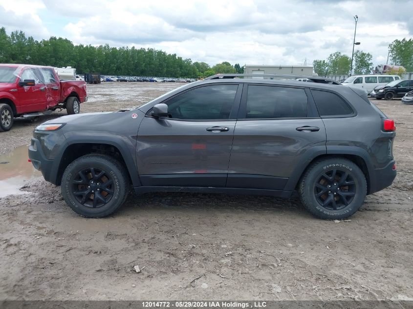 2018 Jeep Cherokee Trailhawk VIN: 1C4PJMBX2JD616659 Lot: 12014772
