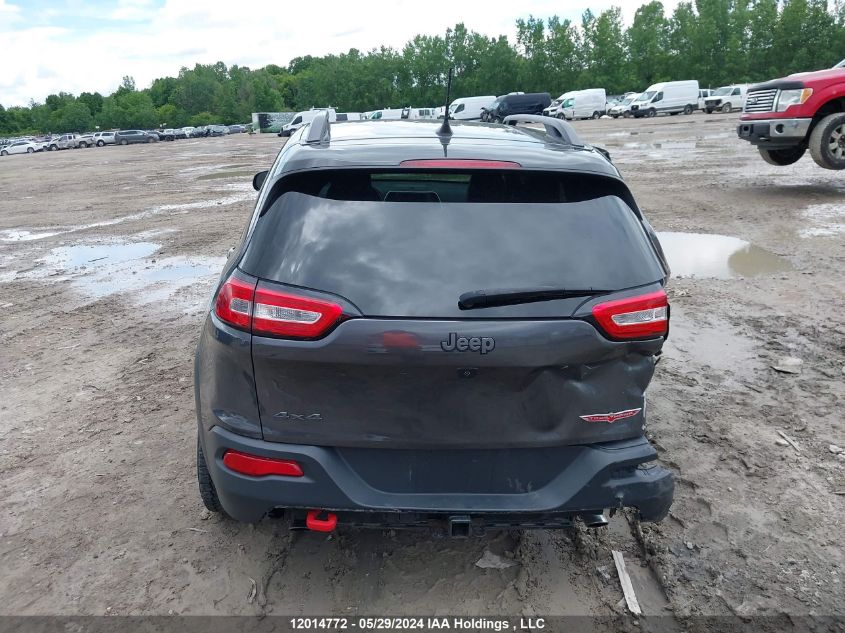 2018 Jeep Cherokee Trailhawk VIN: 1C4PJMBX2JD616659 Lot: 12014772