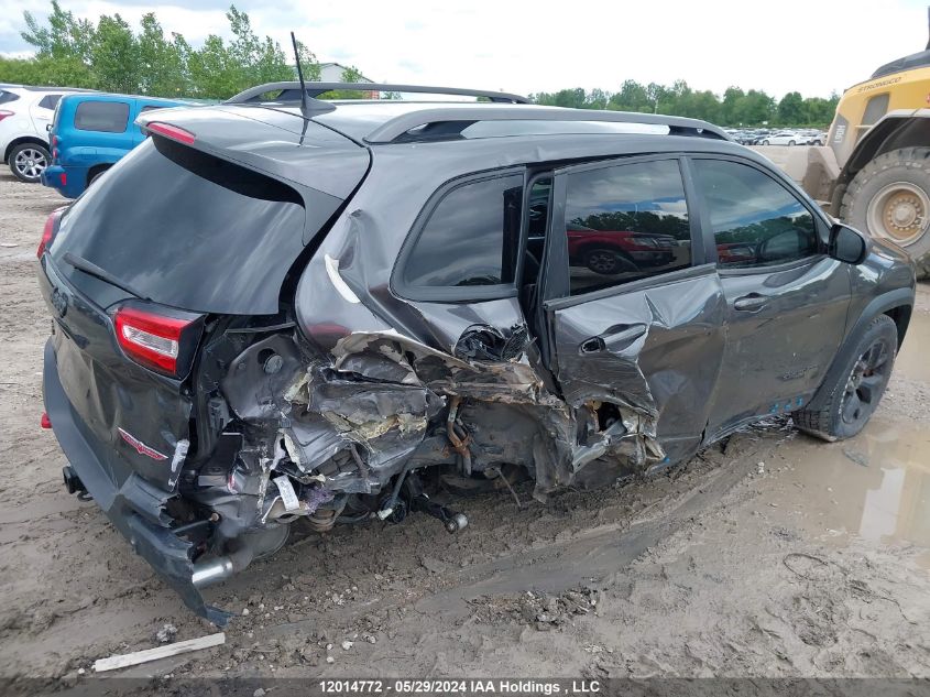 2018 Jeep Cherokee Trailhawk VIN: 1C4PJMBX2JD616659 Lot: 12014772