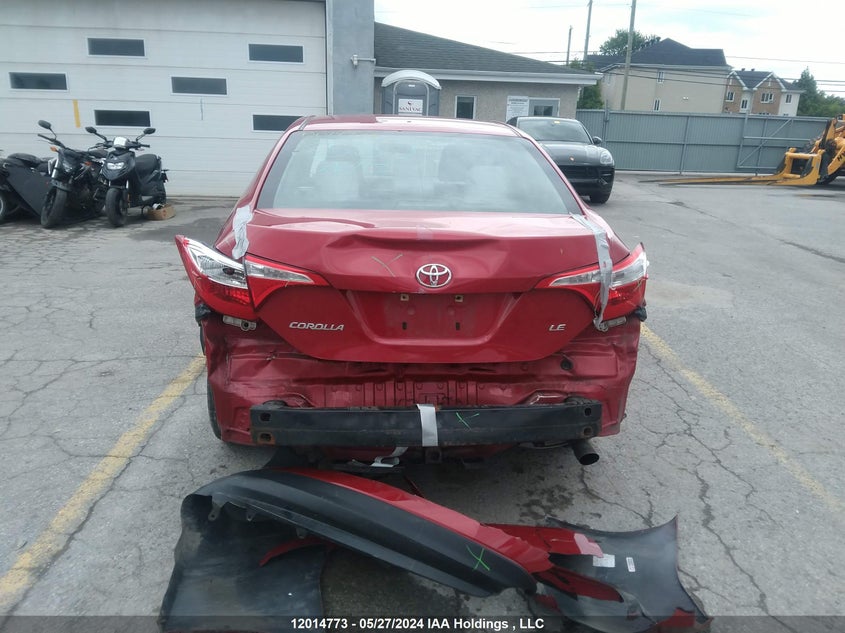 2015 Toyota Corolla Ce/Le/S VIN: 2T1BURHE8FC410092 Lot: 12014773