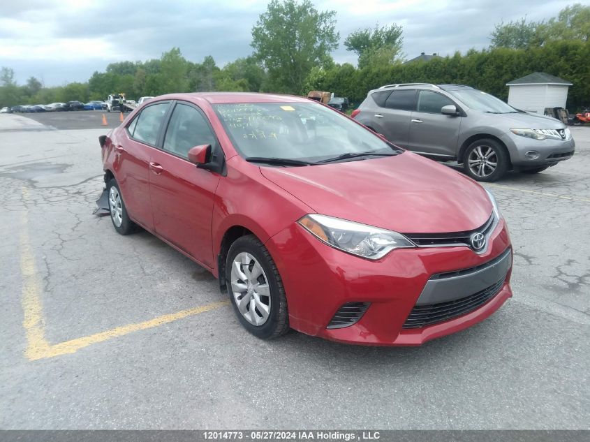 2015 Toyota Corolla Ce/Le/S VIN: 2T1BURHE8FC410092 Lot: 12014773