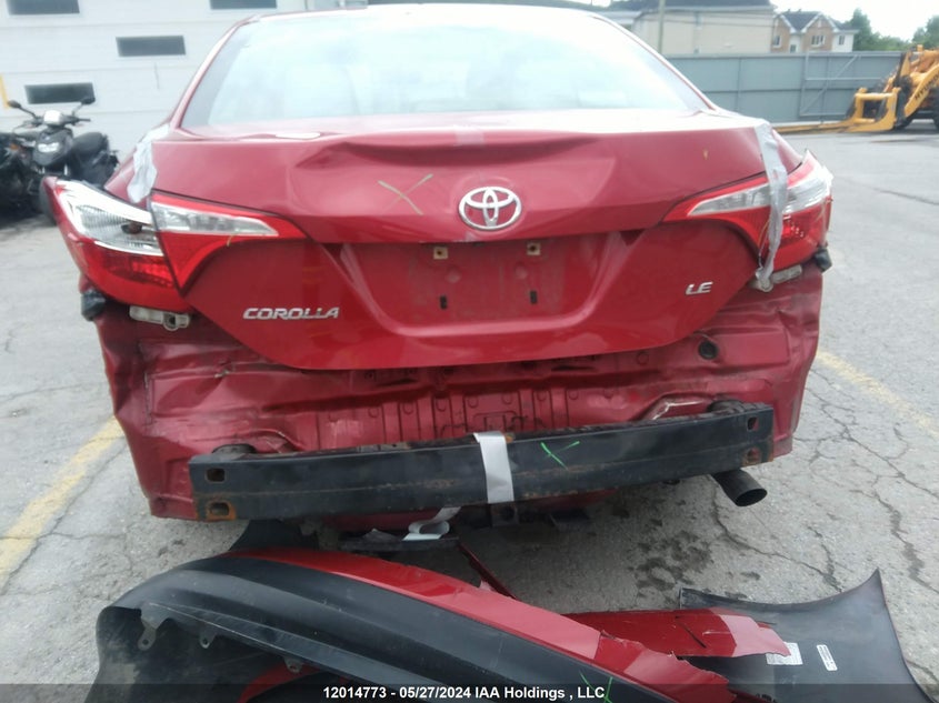 2015 Toyota Corolla Ce/Le/S VIN: 2T1BURHE8FC410092 Lot: 12014773