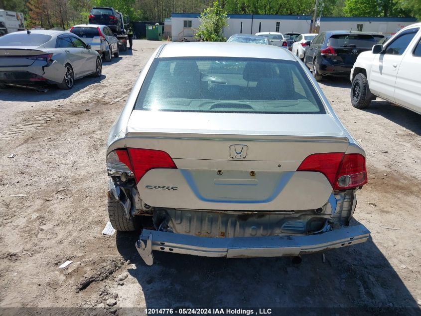 2008 Honda Civic Dx VIN: 2HGFA162X8H011909 Lot: 12014776