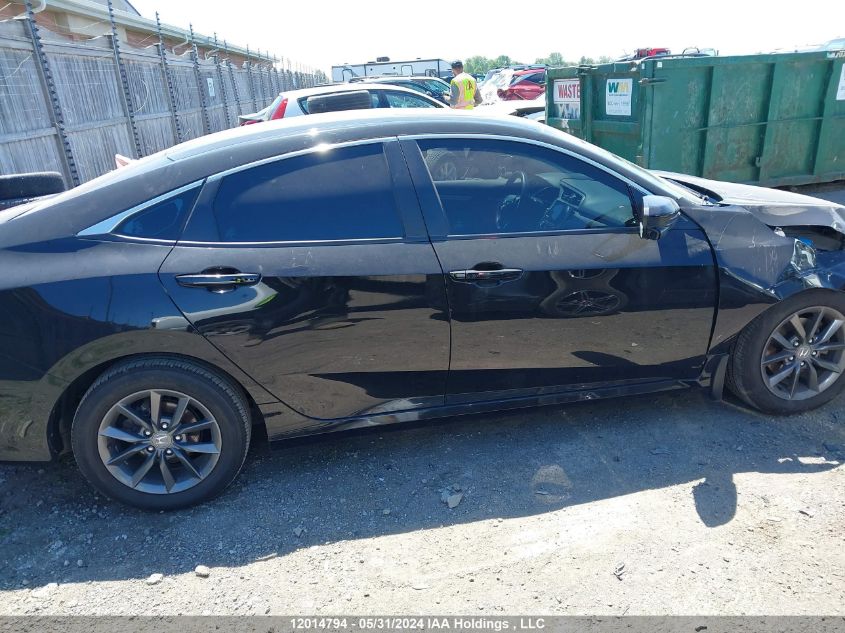 2020 Honda Civic VIN: 2HGFC2F73LH031844 Lot: 12014794