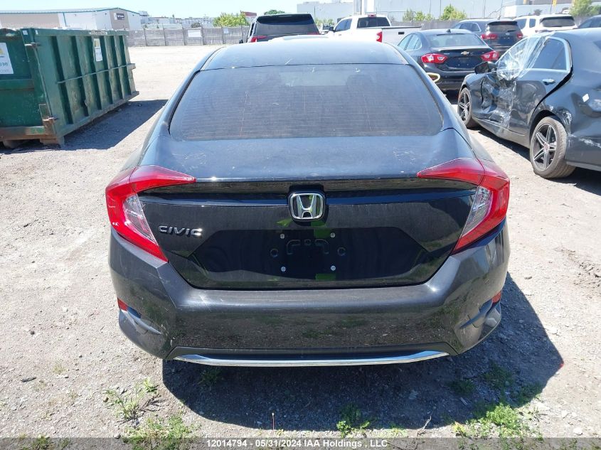 2020 Honda Civic VIN: 2HGFC2F73LH031844 Lot: 12014794