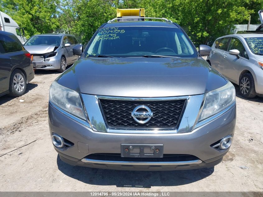 2015 Nissan Pathfinder VIN: 5N1AR2MM1FC666645 Lot: 12014795