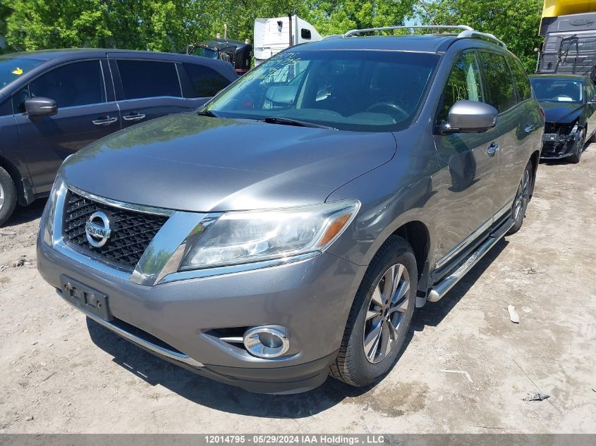 2015 Nissan Pathfinder VIN: 5N1AR2MM1FC666645 Lot: 12014795