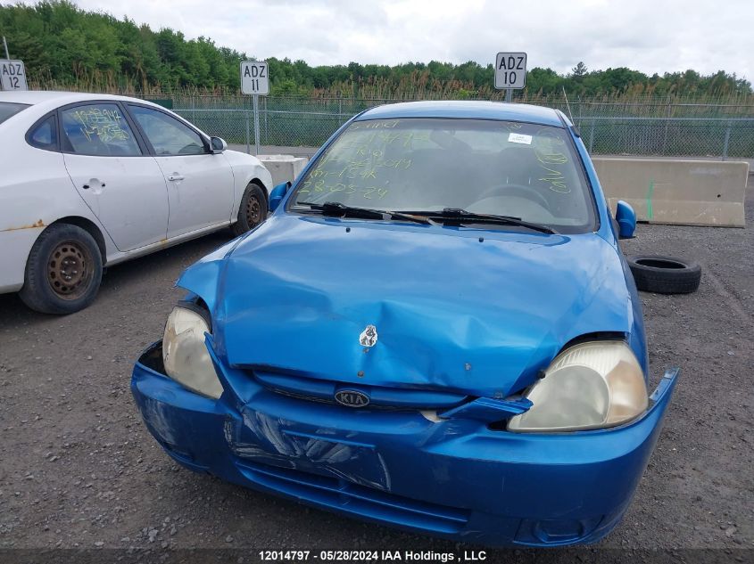 2005 Kia Rio VIN: KNADC125456365094 Lot: 12014797