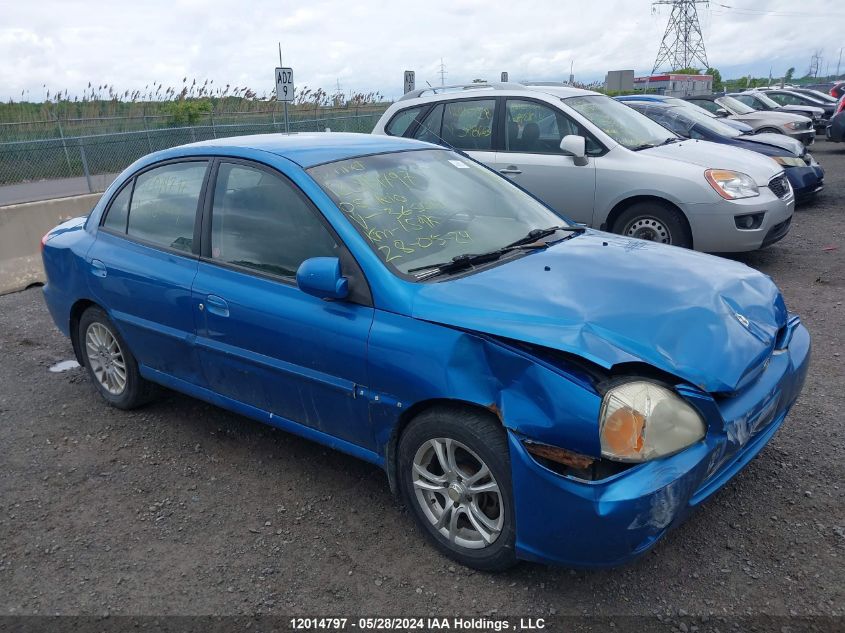 2005 Kia Rio VIN: KNADC125456365094 Lot: 12014797