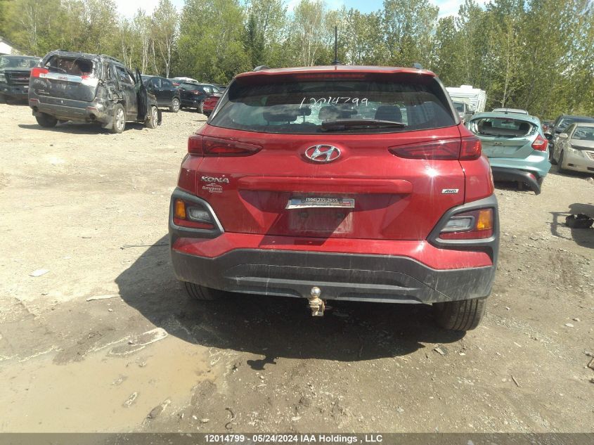 2021 Hyundai Kona Se VIN: KM8K1CAA8MU604260 Lot: 12014799