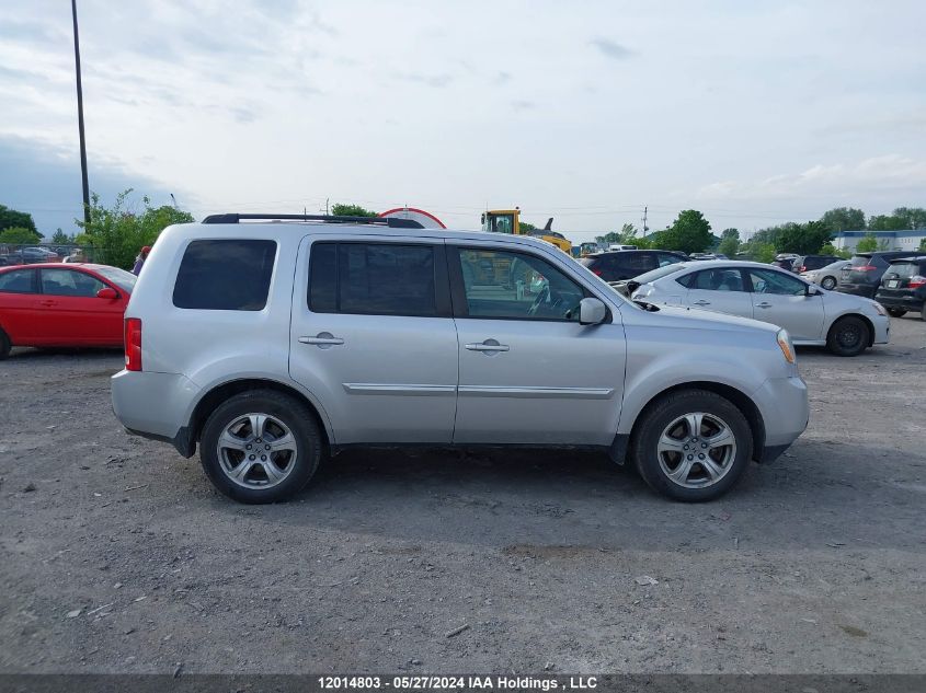 2013 Honda Pilot VIN: 5FNYF4H58DB505722 Lot: 12014803