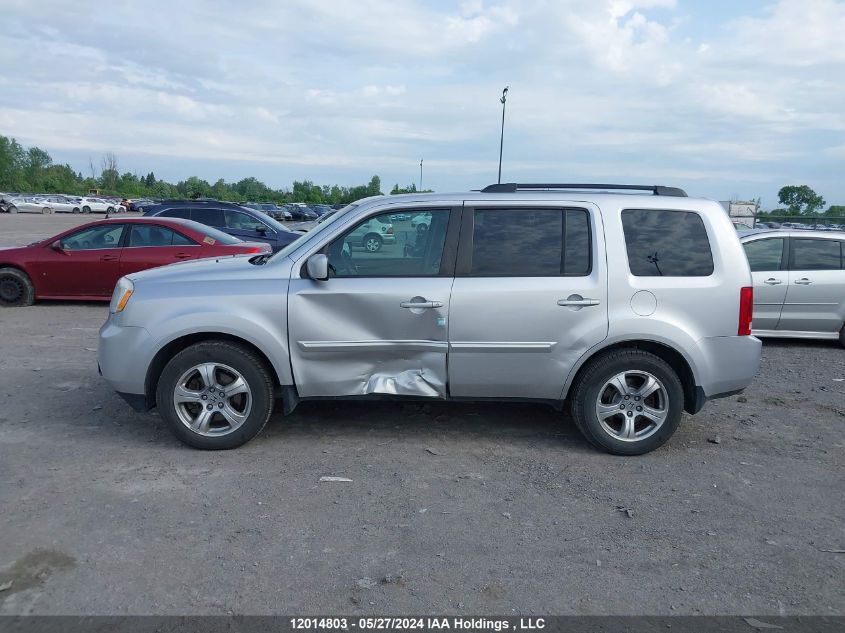 2013 Honda Pilot VIN: 5FNYF4H58DB505722 Lot: 12014803