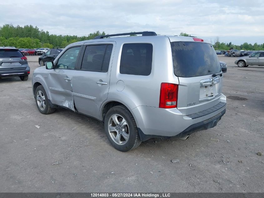 2013 Honda Pilot VIN: 5FNYF4H58DB505722 Lot: 12014803