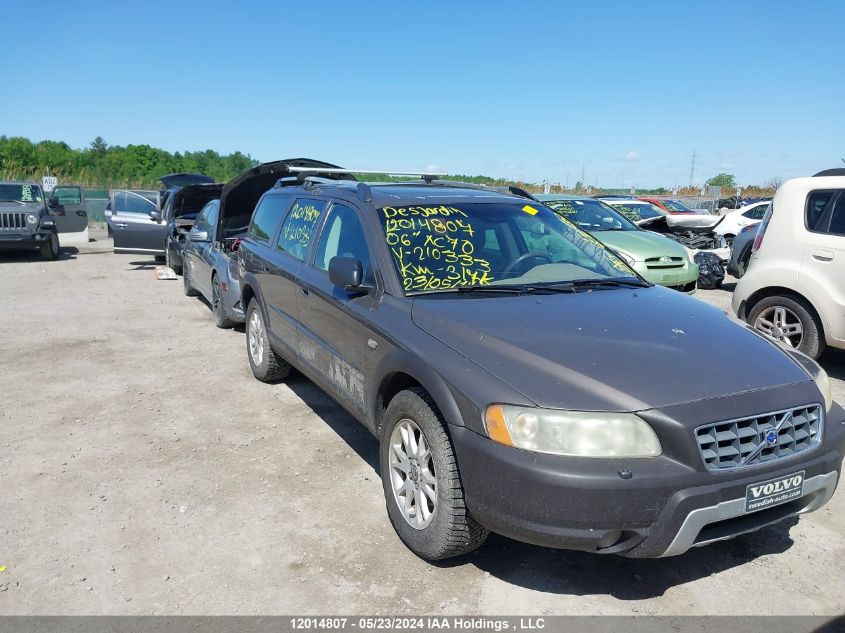 2006 Volvo Xc70 VIN: YV4SZ592161210333 Lot: 12014807