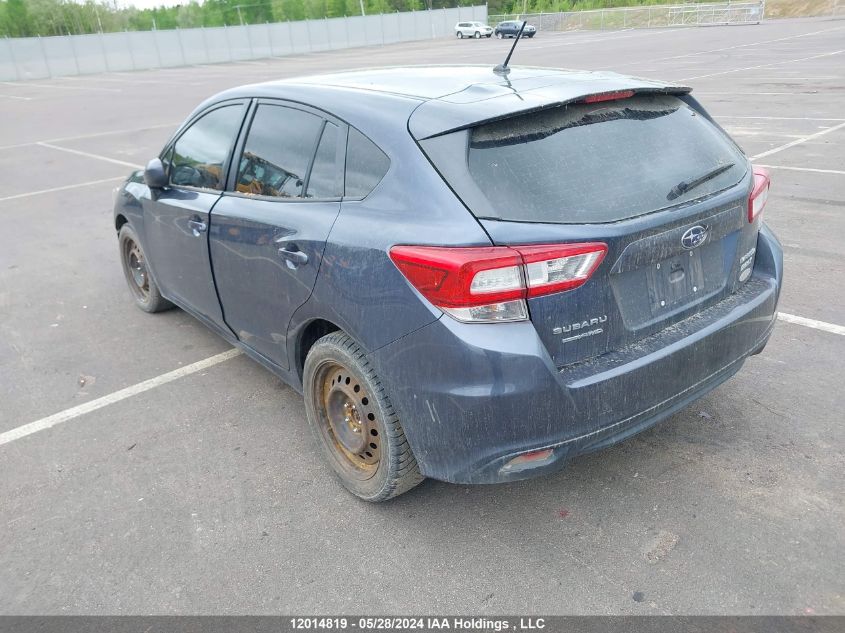 2017 Subaru Impreza VIN: 4S3GTAA61H1708195 Lot: 12014819