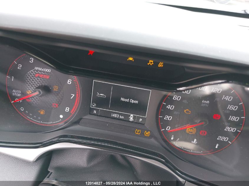 2024 Chevrolet Trax VIN: KL77LGE20RC200068 Lot: 12014827