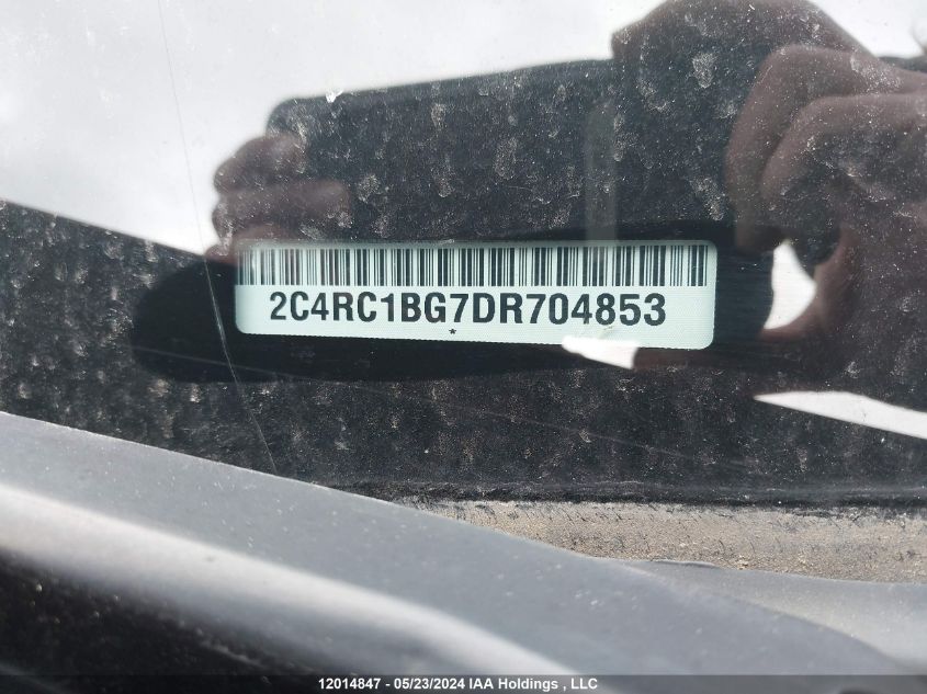 2013 Chrysler Town & Country Touring VIN: 2C4RC1BG7DR704853 Lot: 12014847