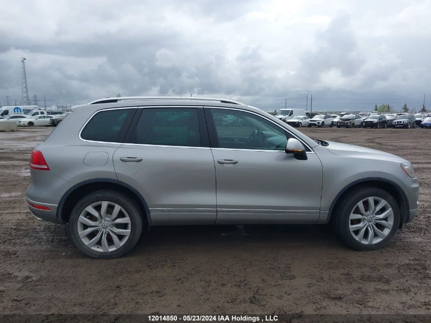 2016 Volkswagen Touareg VIN: WVGEP9BP9GD003722 Lot: 12014850