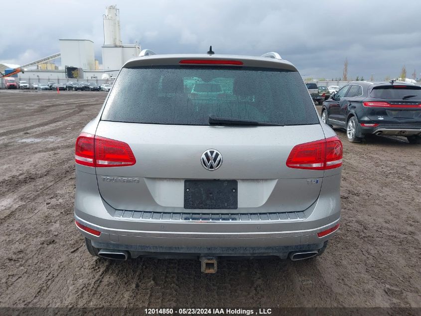 2016 Volkswagen Touareg VIN: WVGEP9BP9GD003722 Lot: 12014850