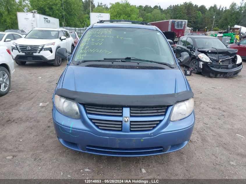 2007 Dodge Caravan Se VIN: 1D4GP25R77B199577 Lot: 12014853