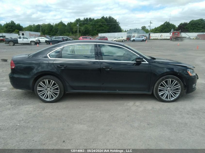 2015 Volkswagen Passat VIN: 1VWBS7A33FC113577 Lot: 12014863